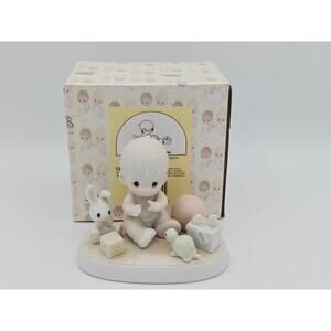 Precious Moments Heaven Bless You Figurine 1989 Enesco 520934 Collectible Gift